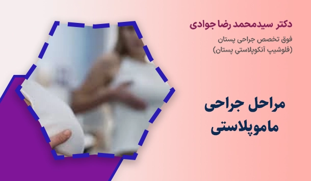 مراحل جراحی ماموپلاستی