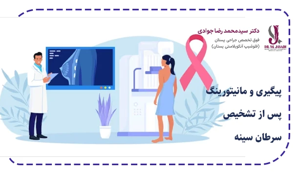 پیگیری و مانیتورینگ پس از تشخیص سرطان سینه